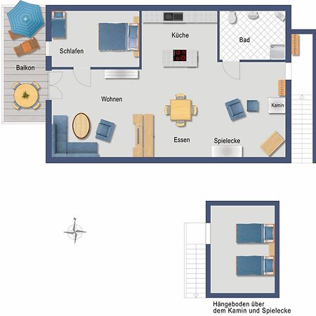 Ferienwohnung Auf Der Ruebenburg Barnsen Dış mekan fotoğraf
