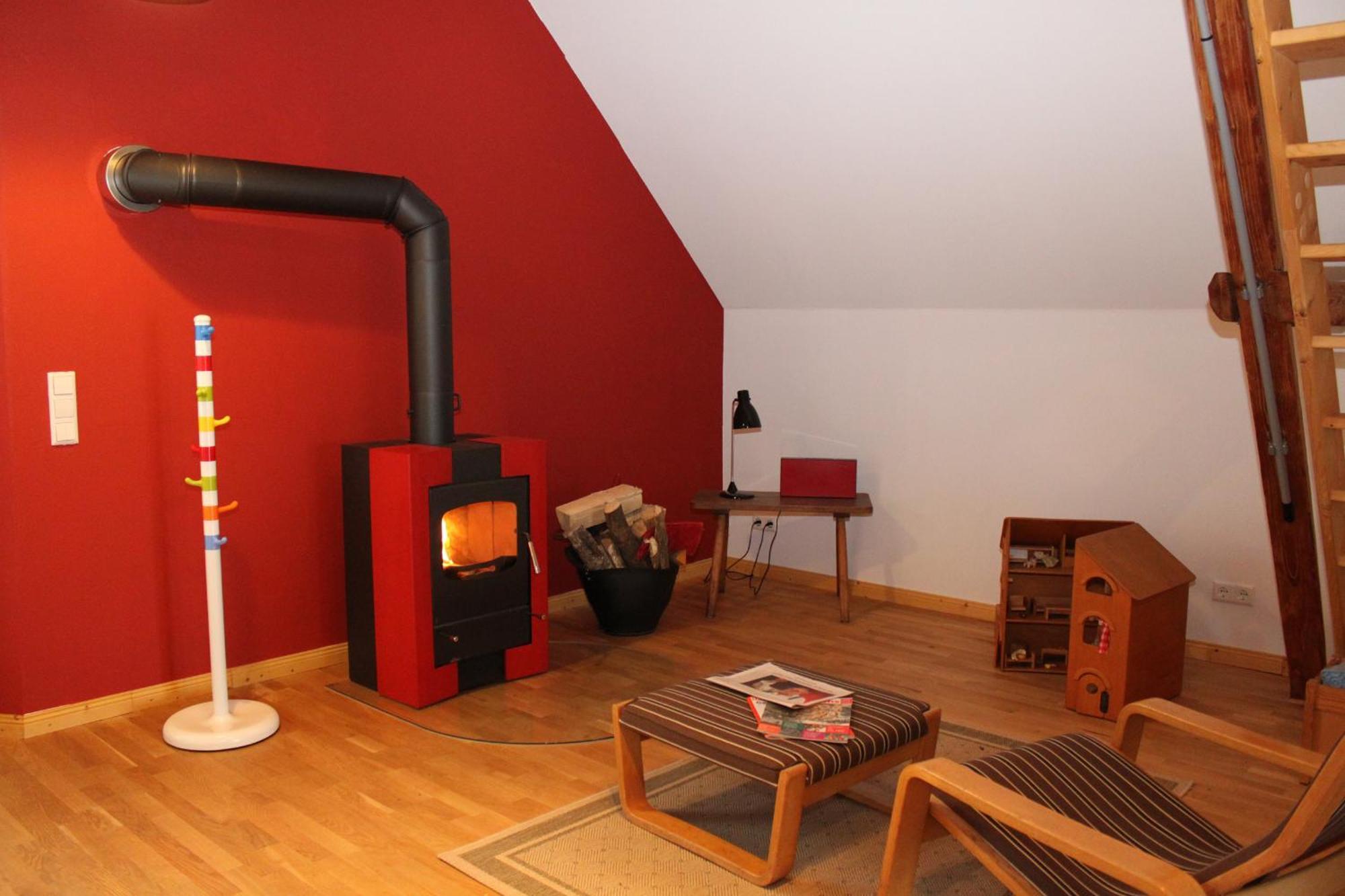 Ferienwohnung Auf Der Ruebenburg Barnsen Dış mekan fotoğraf